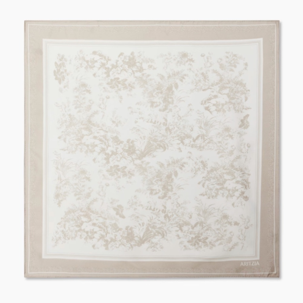 Aritzia Elite Silk Scarf.